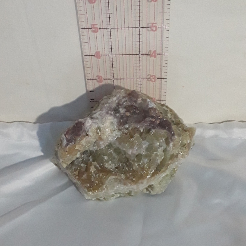 Green & purple calcite